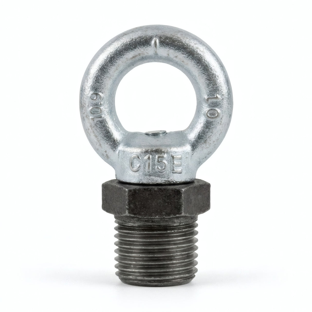 Anneau de levage sur demi-mamelon - photo produit fond blanc 6