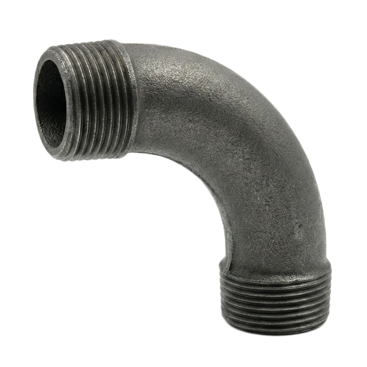 coude grand rayon fonte mâle/mâle