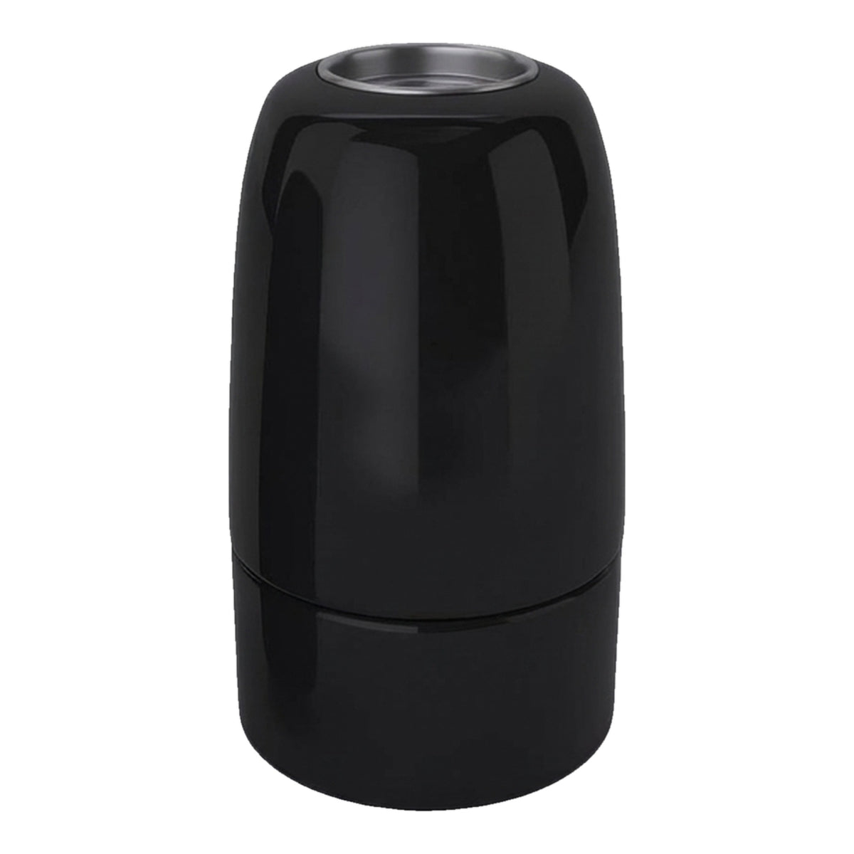 Oprawka E14 porcelanowa — Czarny