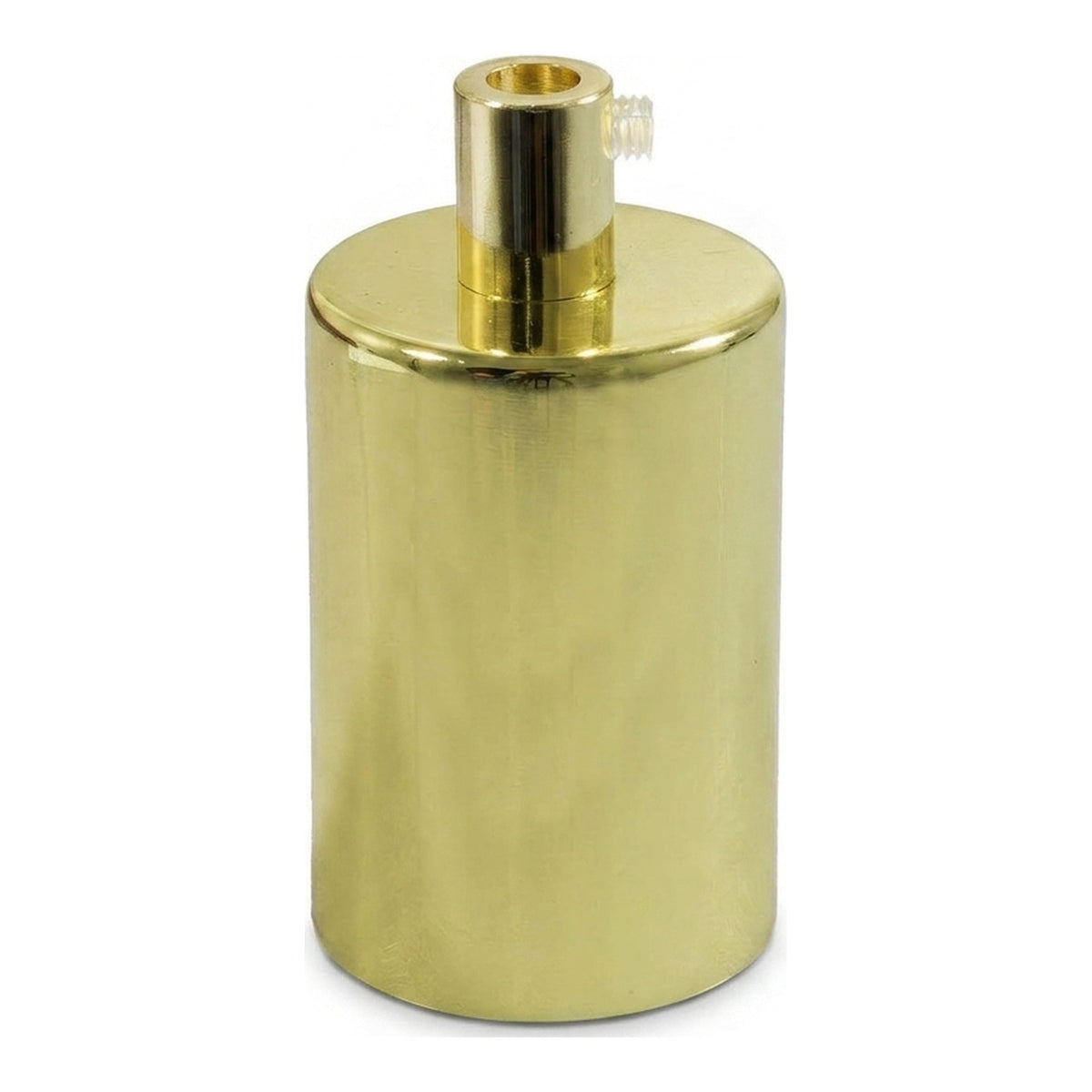 Oprawka E27 cylindryczna metalowa — Cylindryczny metalowy / Mosiądz