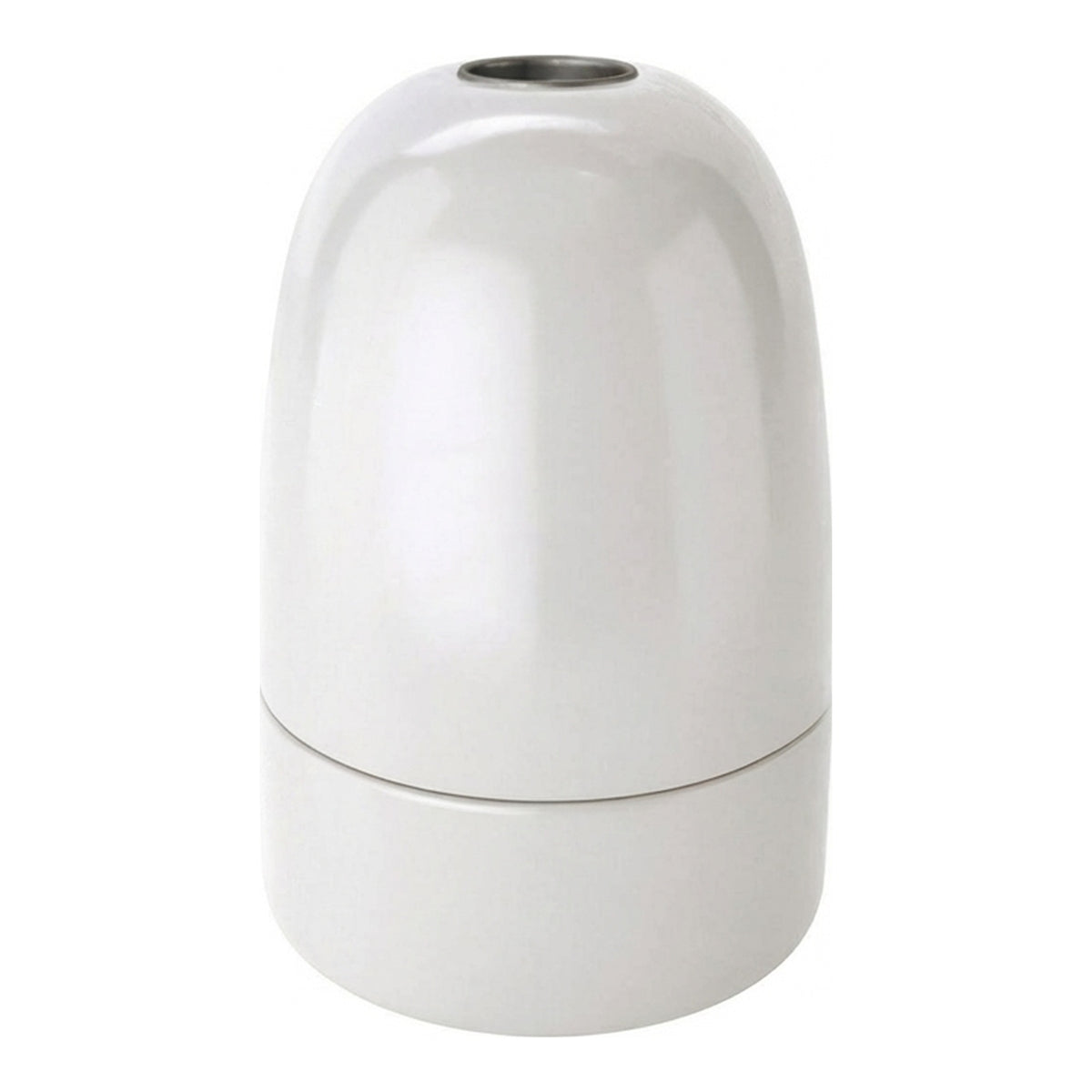 Oprawka E40 porcelanowa — Biały