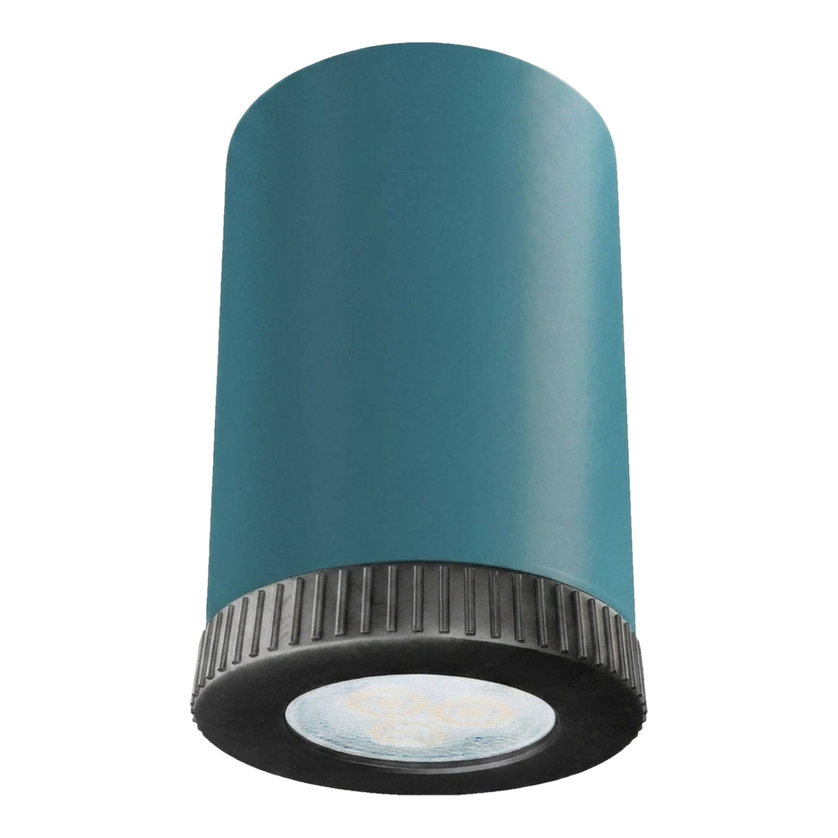 Mini reflektor punktowy LED z metalu Mini GU10 — Niebieski petrol