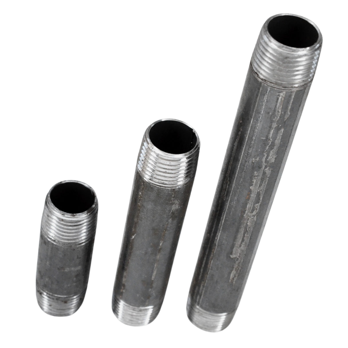 Destockage - Tube 1/2'' - Choix 2 - 15x21mm acier noir - fileté - tube acier noir fileté pour plomberie et déco - vue 7