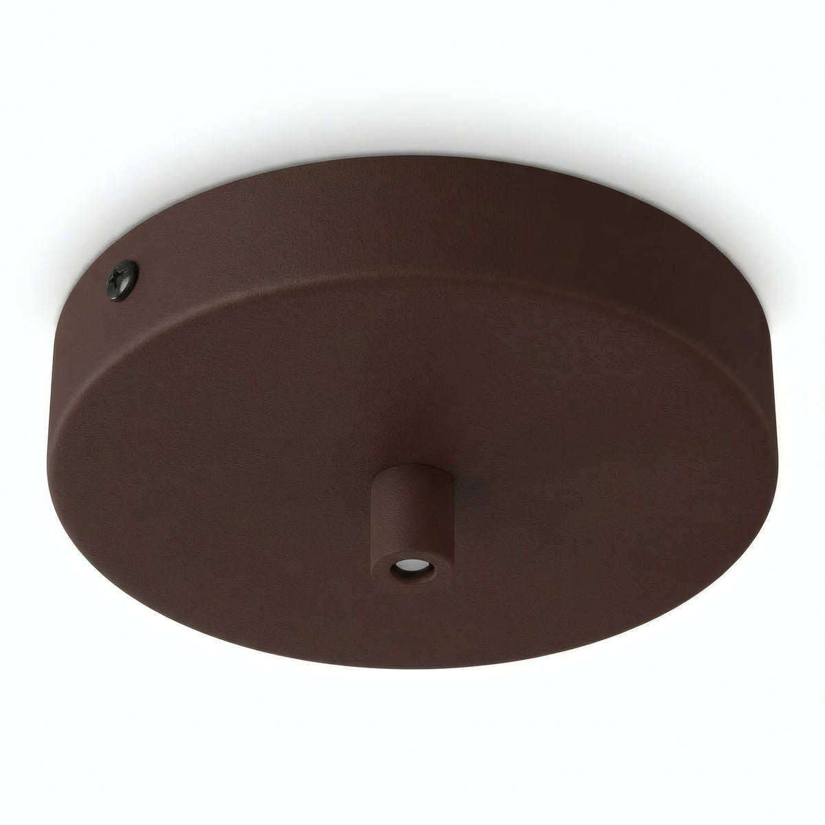 Rozeta cylindryczna z metalu, Ø 120 mm — Cylindryczny metalowy / Rdza