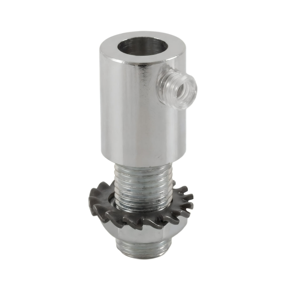 Cylindryczny dławik metalowy M10x1 z nakrętką i podkładką