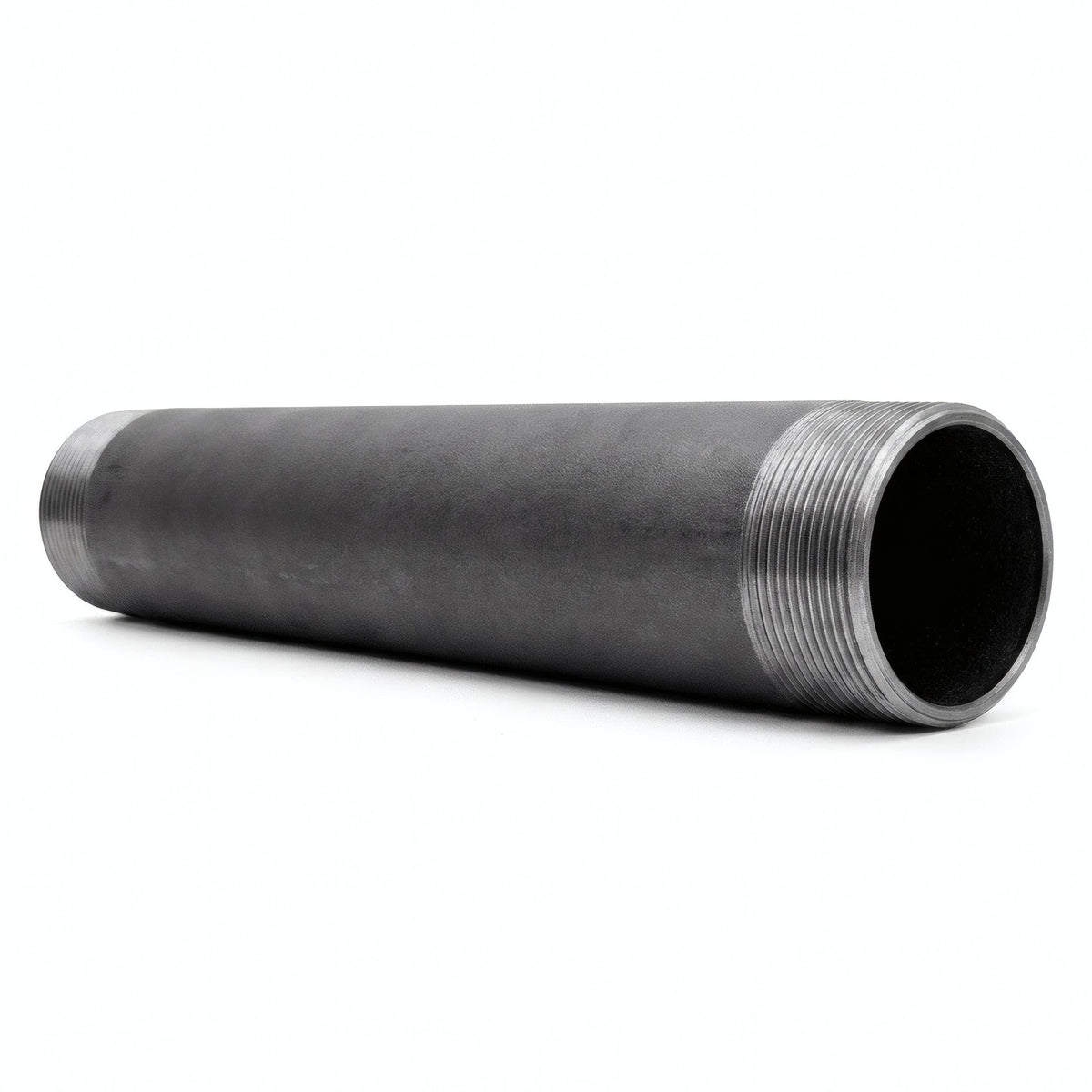 Tube 2"1/2 - 66x76mm acier noir - photo produit fond blanc 13