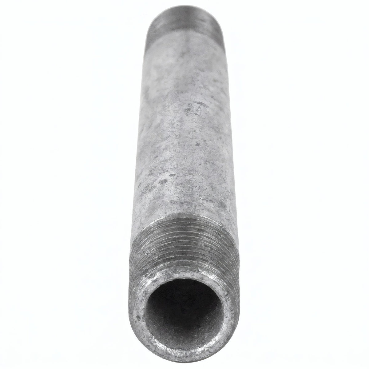 Tube 3/8'' - 12x17mm acier galvanisé - fileté - photo produit fond blanc 7