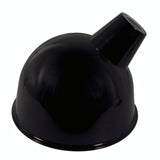 Klosz emaliowany ze skośnym wylotem Ø 30 cm do oprawki E27 — Czarny