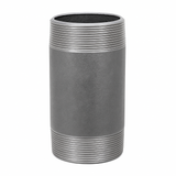 Mamelon fileté acier noir 66x76mm