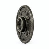 Bride 3/4'' | 20x27mm grand diamètre fonte noire - photo produit fond blanc 8