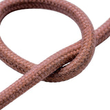 Okrągły kabel w oplocie bawełnianym – Marsala