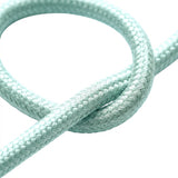 Okrągły kabel w oplocie bawełnianym – Seledynowy