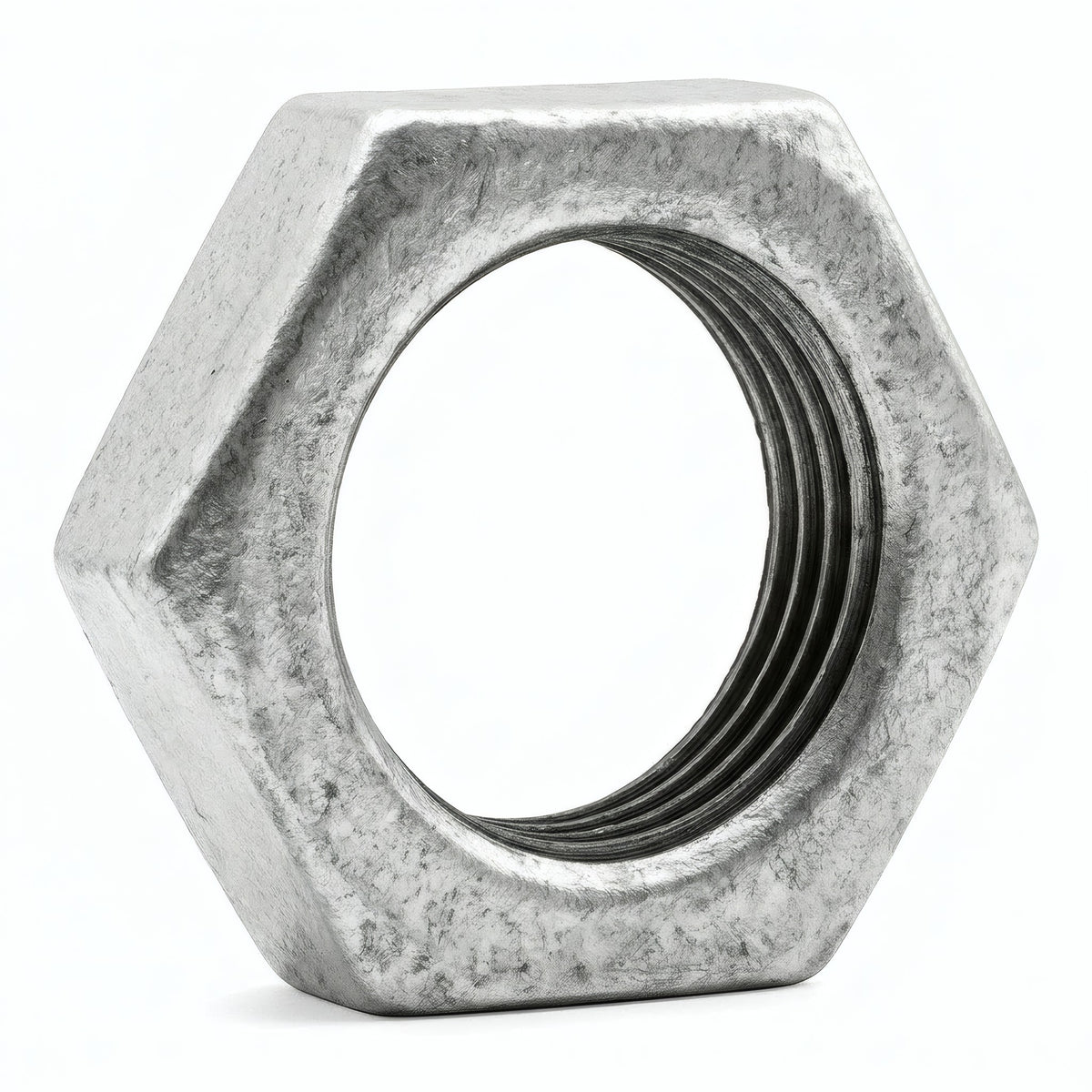 Contre-écrou fonte galvanisée - photo produit fond blanc 10
