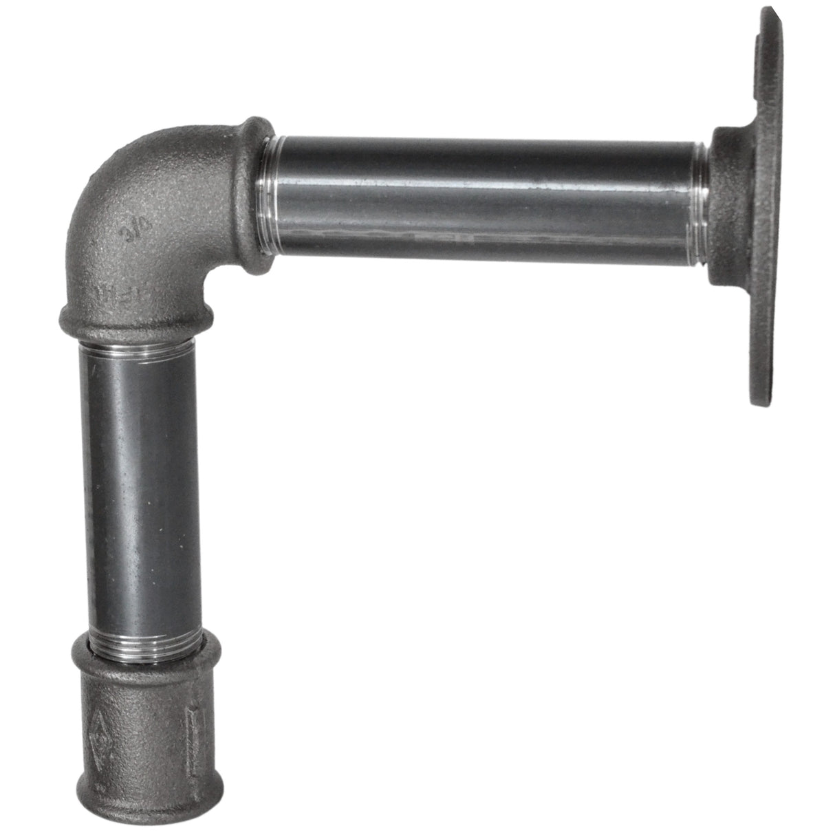 Schéma fixation murale étagère - 12 cm × 10 cm