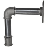 Schéma fixation murale étagère - 12 cm × 10 cm
