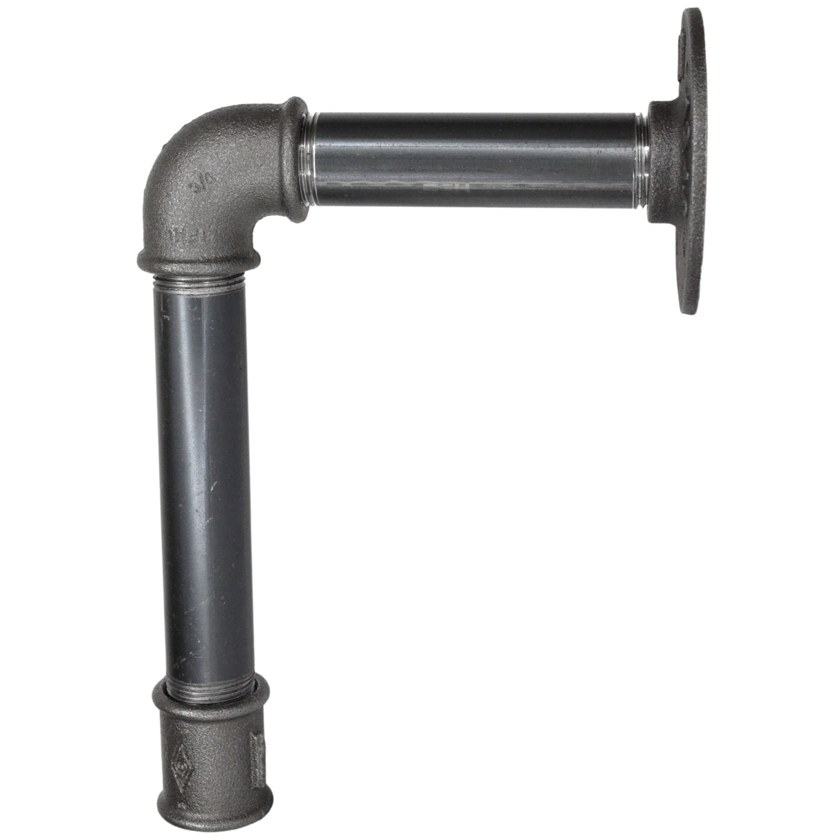 Schéma fixation murale étagère - 12 cm × 15 cm