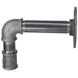 Schéma fixation murale étagère - 12 cm × 5 cm