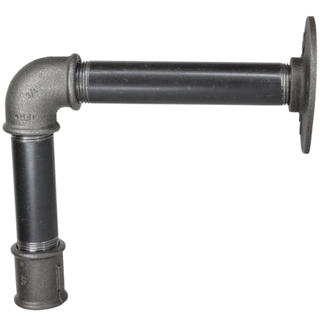 Schéma fixation murale étagère - 15 cm × 10 cm