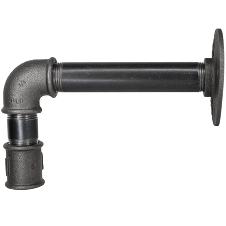 Schéma fixation murale étagère - 15 cm × 5 cm