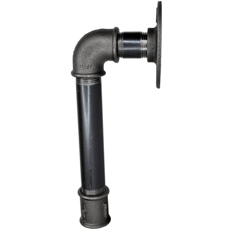 Schéma fixation murale étagère - 5 cm × 15 cm