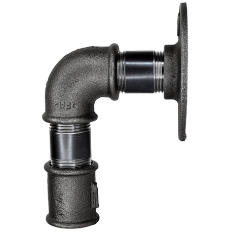 Schéma fixation murale étagère - 5 cm × 5 cm