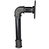 Schéma fixation murale étagère - 6 cm × 15 cm