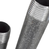 Destockage - Tube 3/4'' - Choix 2 - 20x27mm acier noir - fileté - tube acier noir fileté pour plomberie et déco - vue 2