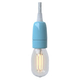 Oprawka E14 porcelanowa — Lazurowy