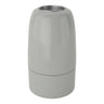 Oprawka E14 porcelanowa — Szary