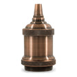 Oprawka E27 aluminiowa vintage — Miedź