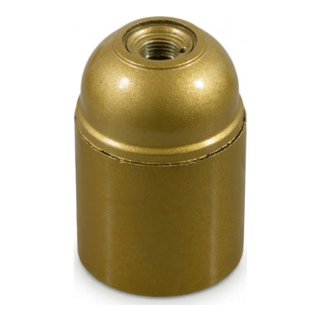 Oprawka E27 bakelitowa — Złoty