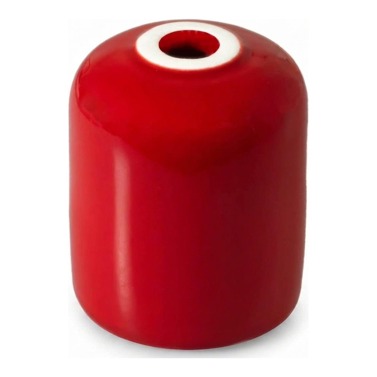 Oprawka E27 ceramiczna — Czerwony