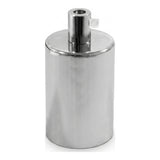 Oprawka E27 cylindryczna metalowa — Cylindryczny metalowy / Chrom