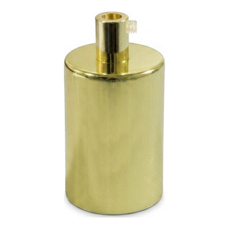 Oprawka E27 cylindryczna metalowa — Cylindryczny metalowy / Mosiądz