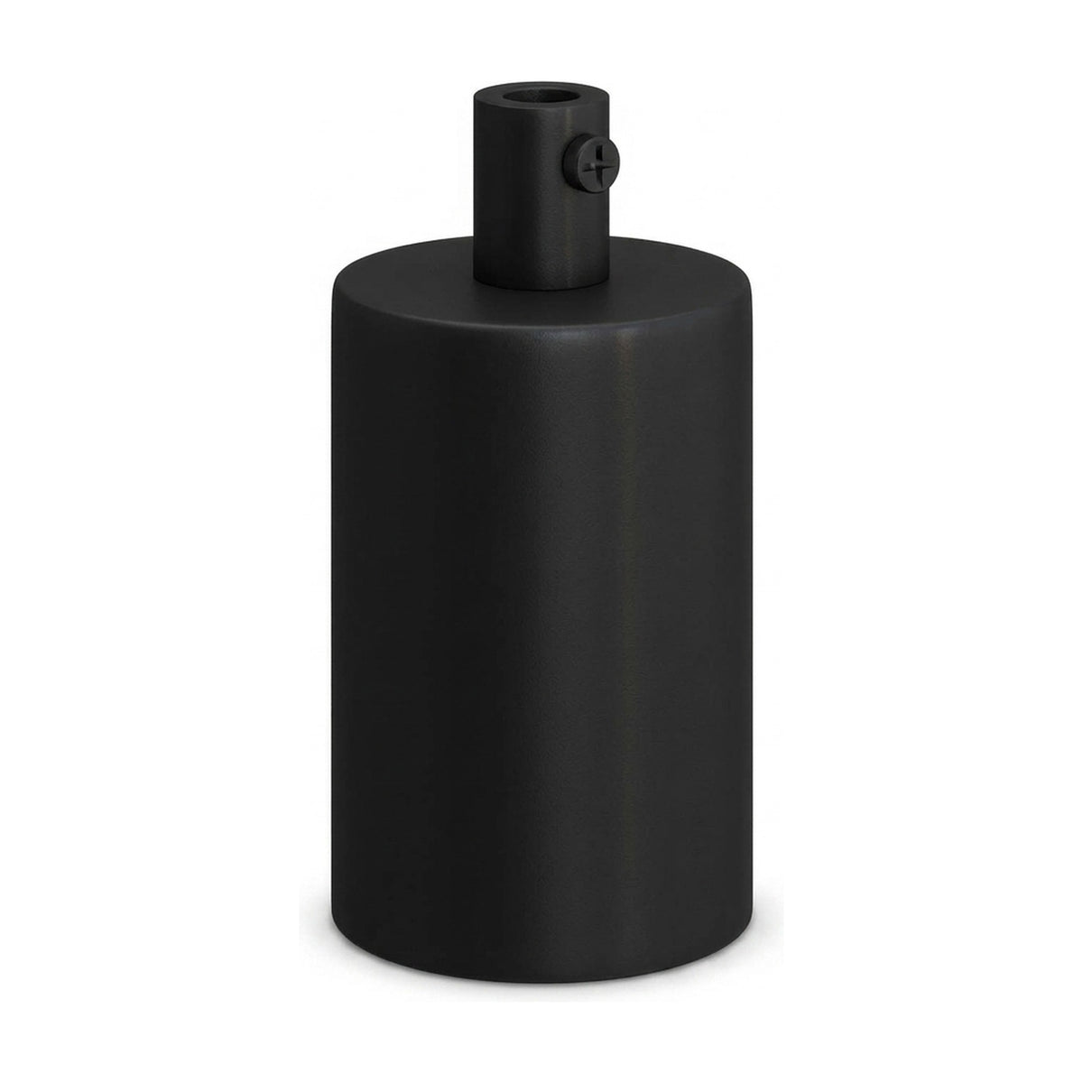Oprawka E27 cylindryczna metalowa — Cylindryczny metalowy / Czarny
