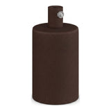 Oprawka E27 cylindryczna metalowa — Cylindryczny metalowy / Rdza
