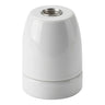 Oprawka E27 porcelanowa — Biały