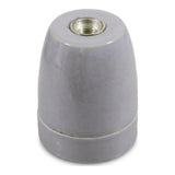 Oprawka E27 porcelanowa — Szary