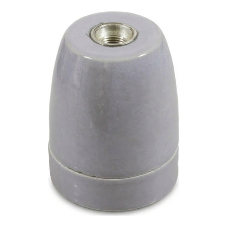 Oprawka E27 porcelanowa — Szary