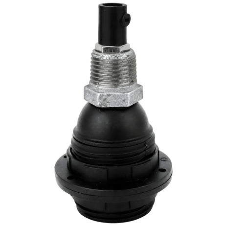 Zestaw oprawki E27 termoplastycznej z pierścieniami na złączce z żeliwa ocynkowanego 1/2'' (15x21mm) z gwintem zewnętrznym