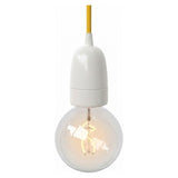 Oprawka E40 porcelanowa — Biały