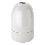 Oprawka E40 porcelanowa — Biały