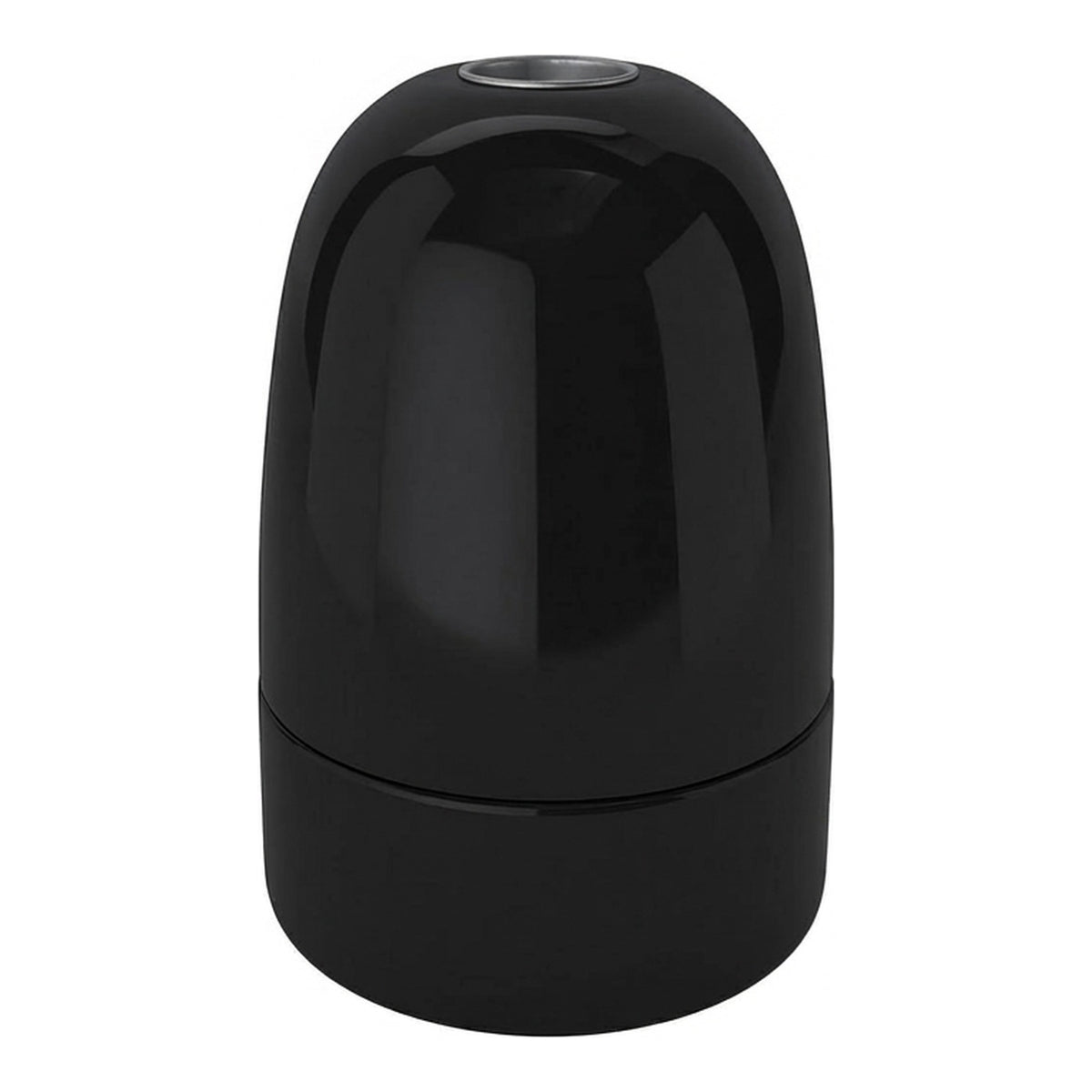 Oprawka E40 porcelanowa — Czarny