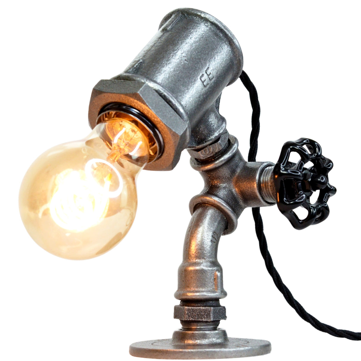 Lampe "Pix" - lampe décorative Pix en raccords de plomberie
