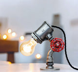 Lampe "Pix" - lampe Pix avec volant de vanne rouge - vue 7