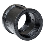 Manchon égal F/F – déco – peinture noire - manchon de raccordement peint en noir