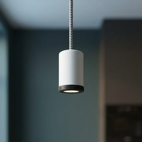 Mini reflektor punktowy LED z metalu Mini GU10 — Biały matowy