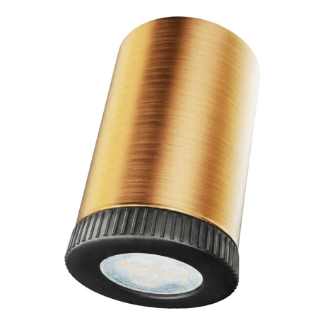 Mini reflektor punktowy LED z metalu Mini GU10 — Miedź satynowa
