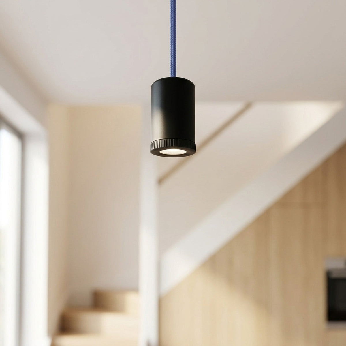 Mini reflektor punktowy LED z metalu Mini GU10 — Czarny