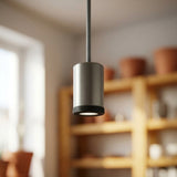Mini reflektor punktowy LED z metalu Mini GU10 — Tytan satynowy